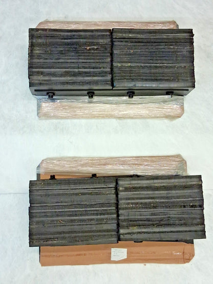 Vestil Rubber Laminated Dock Bumpers 2Pk 1120-4.5