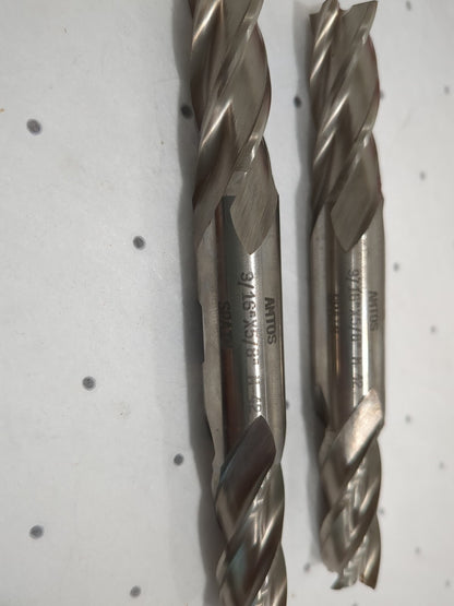 Amtos 2pk double end mill 9/16"X5/8" M-42 4FL 5-427-46