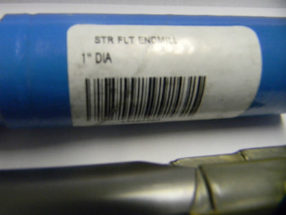 Rock River Tool 1" x 3/4" 3Fl Carbide Single Straight Flute End Mill 2