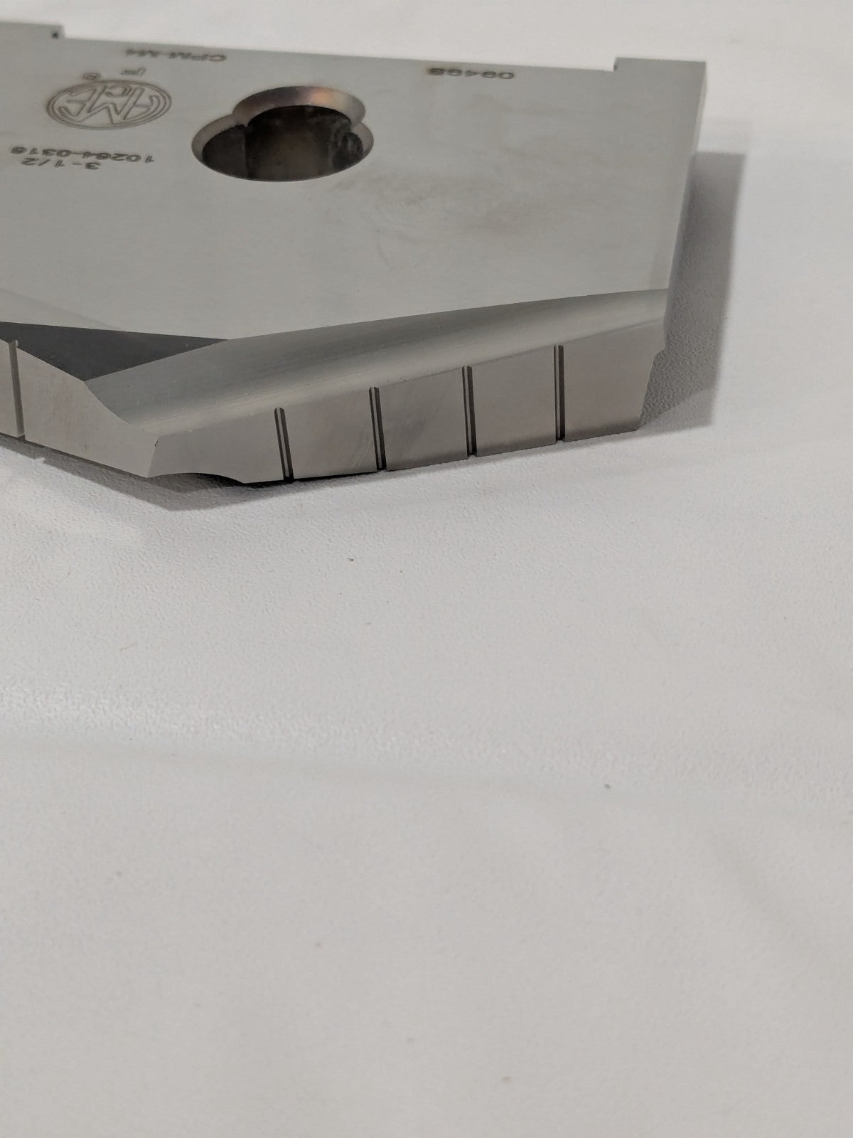 AME Spade Drill Insert: 3-1/2" Dia, Seat Size F, Powdered Metal, 130º 10264