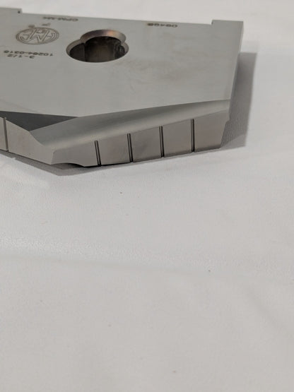AME Spade Drill Insert: 3-1/2" Dia, Seat Size F, Powdered Metal, 130º 10264