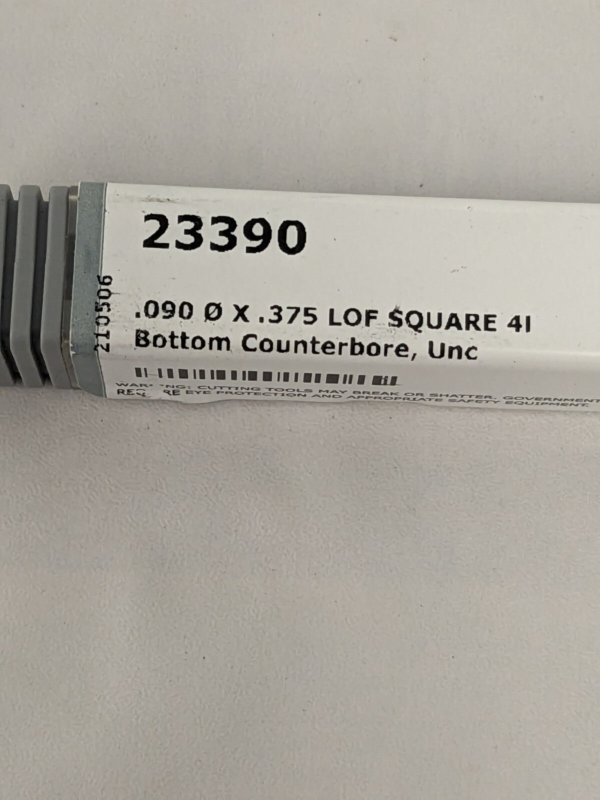 Harvey Tool Solid Carbide Counterbore 0.09 Cut Diam, 3/8 Flute Length 23390