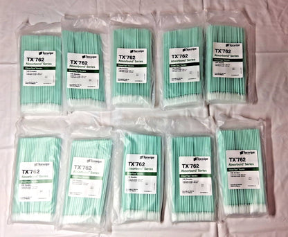 Texwipe Absorbond Cleanroom Swab Polyester 6.39" OAL Long Handle QTY1000 TX