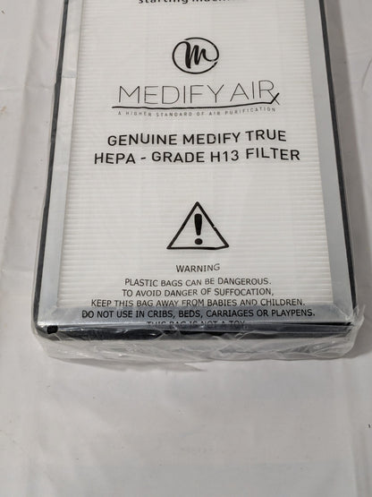 Medify Air HEPA Air Filter: 2" High, 8" Wide, 18" Thick MA-40