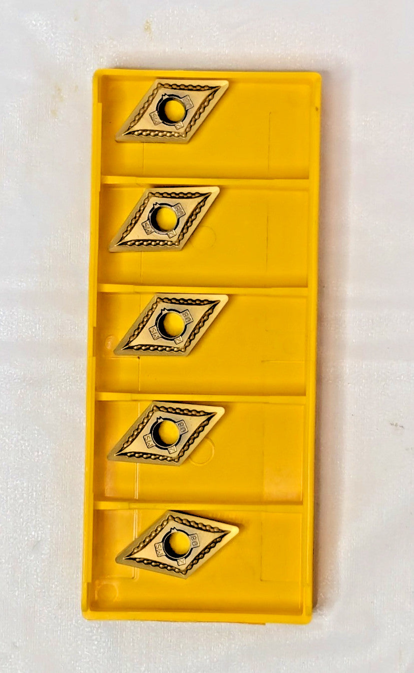 Kennametal Carbide Turning Inserts DNMG432MS KCU10B Qty 5 7093486