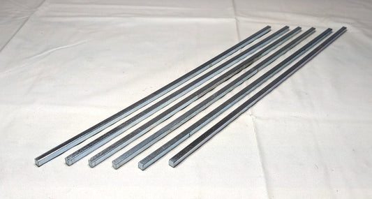 Precision Brand Key Stock  3/16″ SQ x 12″ Long Zinc-Plated Steel  *QTY 6*  14200