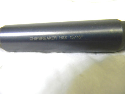 BCT HSS 3MT TS135 ChipBreaker Drill Bit 15/17 Dia RH 118º Pt 11 OAL 2109311