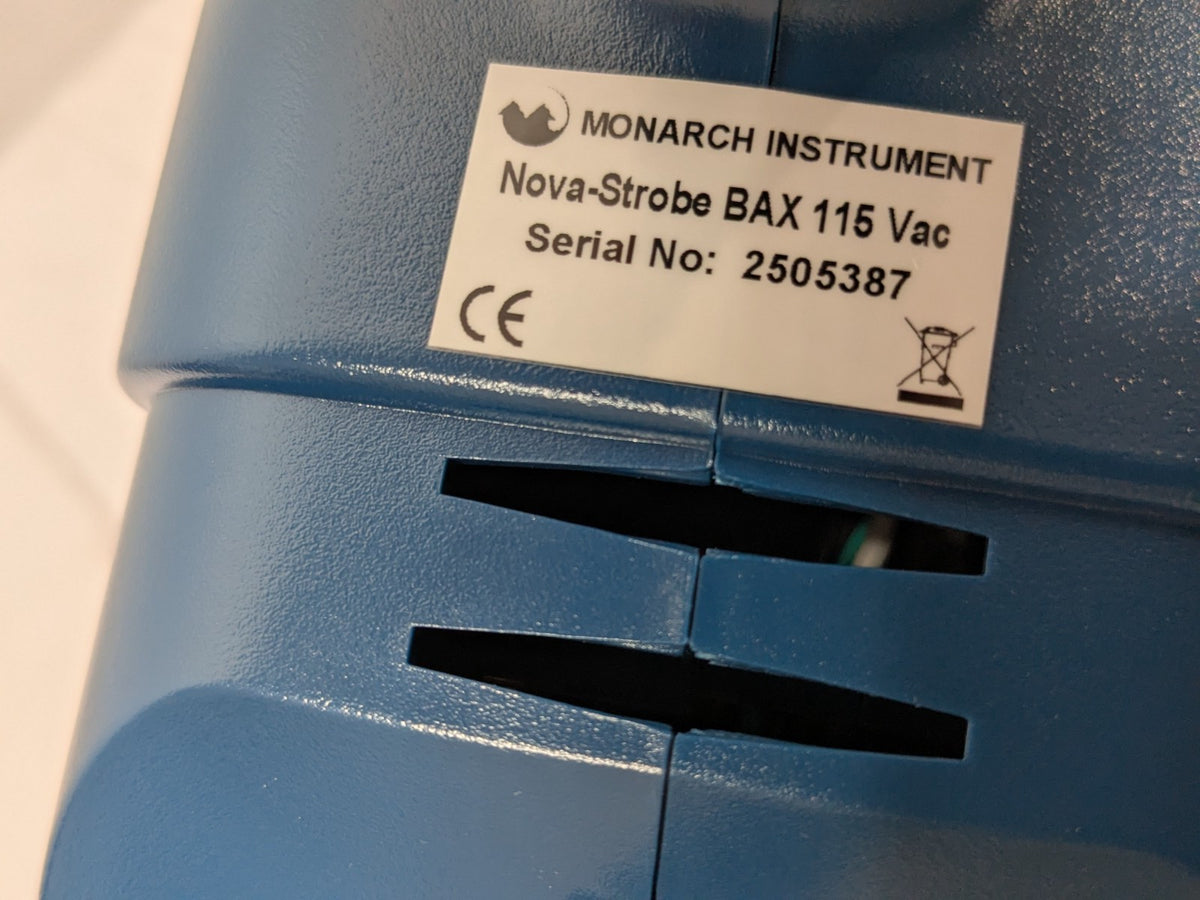 Monarch Instrument Nova-Strobe BAX Basic Stroboscope 115V 6206-010