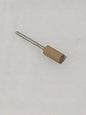 CRATEX Mounted Point: 3/4" Thick, 1/8" Shank Dia, 80G W177A80CXI 1/8