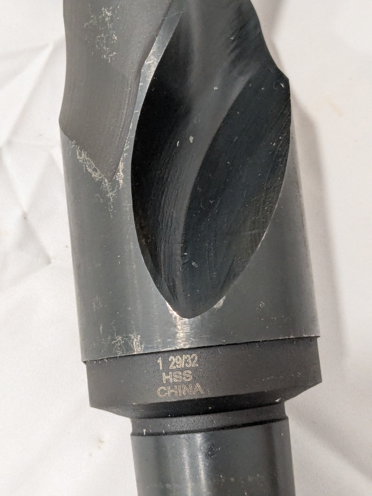 Taper Shank Drill Bit: 1-29/32" Dia, 4MT, 118 ° Point, High Speed Steel 01541580