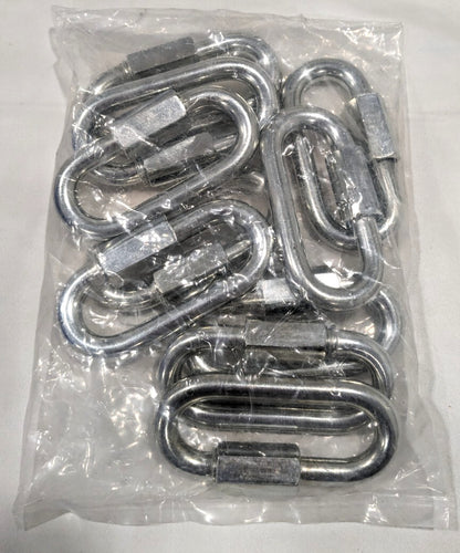 WorkSmart Quick Link - 3/8" Zinc Plated  2300LB WLL   *QTY 10*   WS-MH-CHN-134