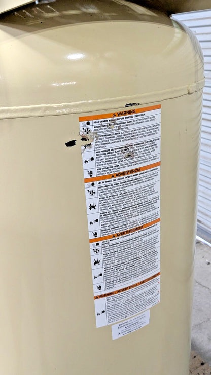 Ingersoll Rand 80Gal Air Compressor 2475N7.5-P  230V/1ph 7.5HP *Never Used*
