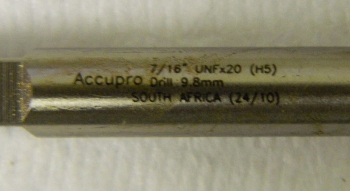 Accupro 7/16-20 UNF 3 Fl HSS  Tap QTY 2 87155537