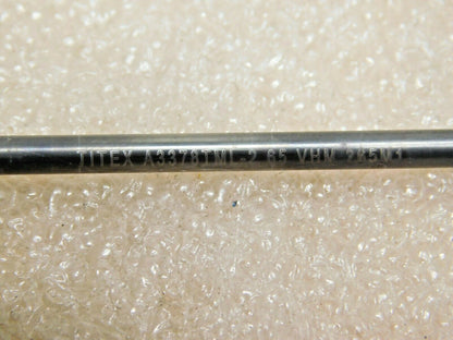 Walter-Titex Carbide Micro Twist Drill TiN RH 2.65mm 140º A3378TML-2.65