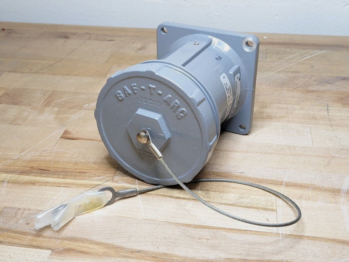 Russellstoll JCS1534D Industrial Connector 150 Amp 250/600 VAC 3-Pole 4-Wire