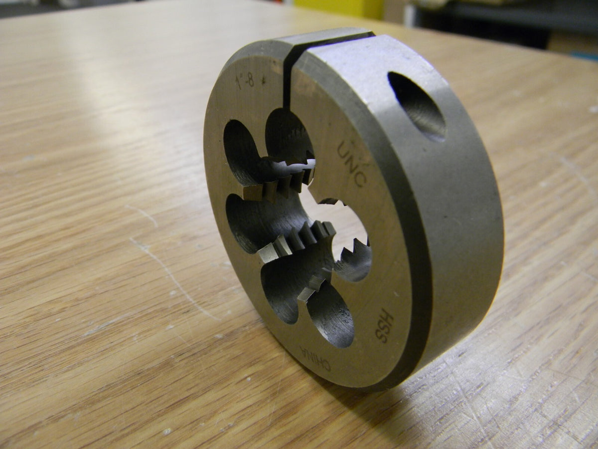 Interstate 1-8 UNC High Speed Steel Round Adjustable Die 03932811