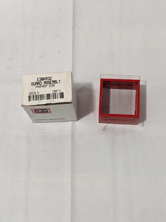 CUTLER HAMMER GUARD RED W/C SLIDE REMOVABLE E30KR32