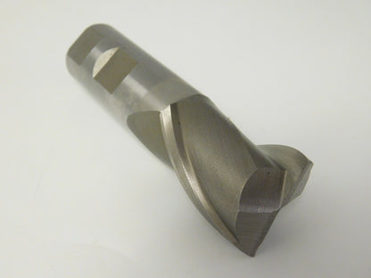 MHC Square End Mill HSS RH 1-1/4" Dia x 1" Shank Dia x 4-1/8" OAL