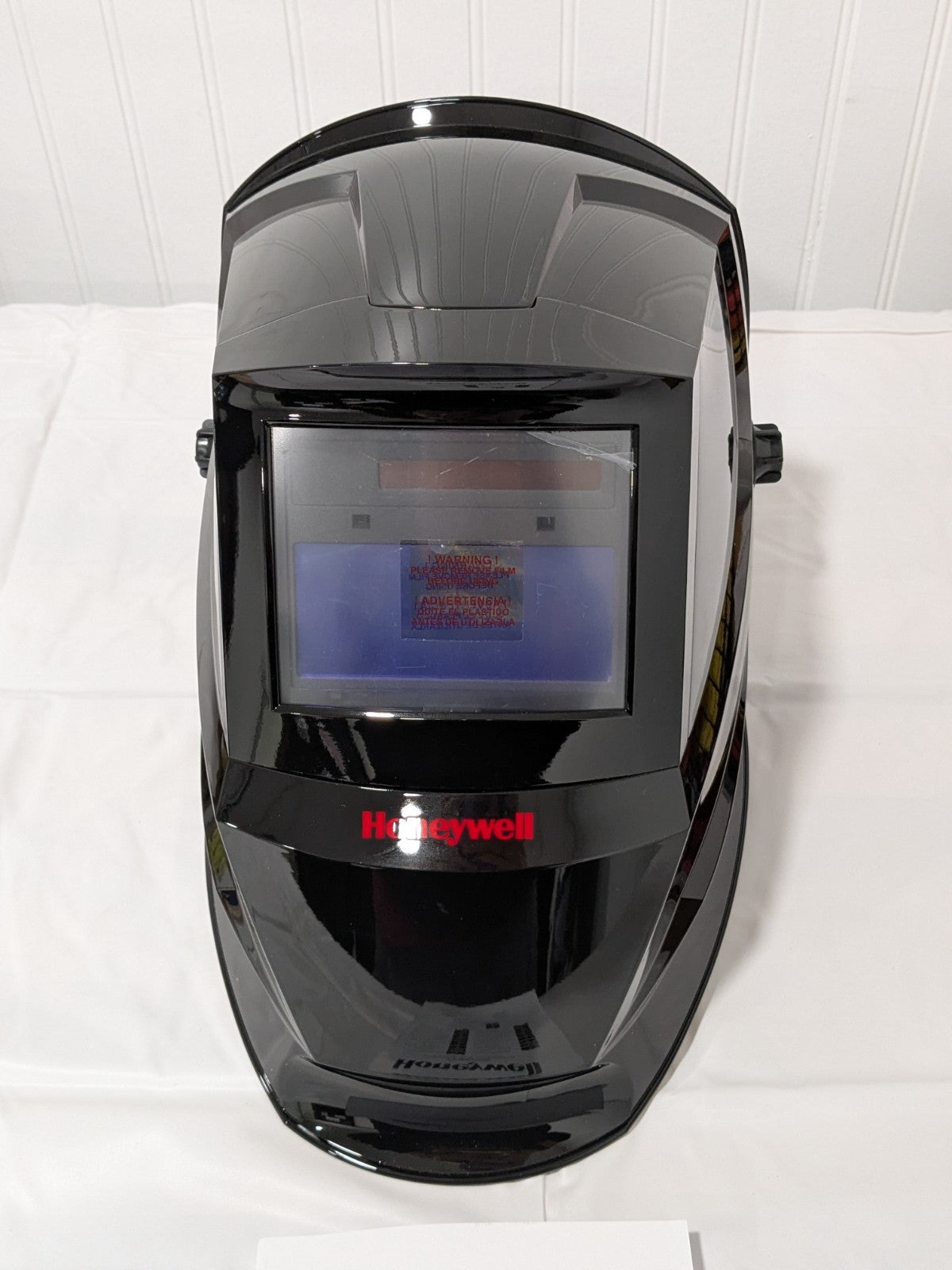 HONEYWELL Welding Helmet: Black, Shade 10, Nylon Fixed Front HW100