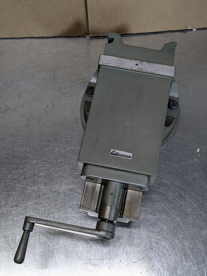 Gibraltar 2-Axis Angle Precision Machine Vise w/ Swivel Base 6" Jaw Width