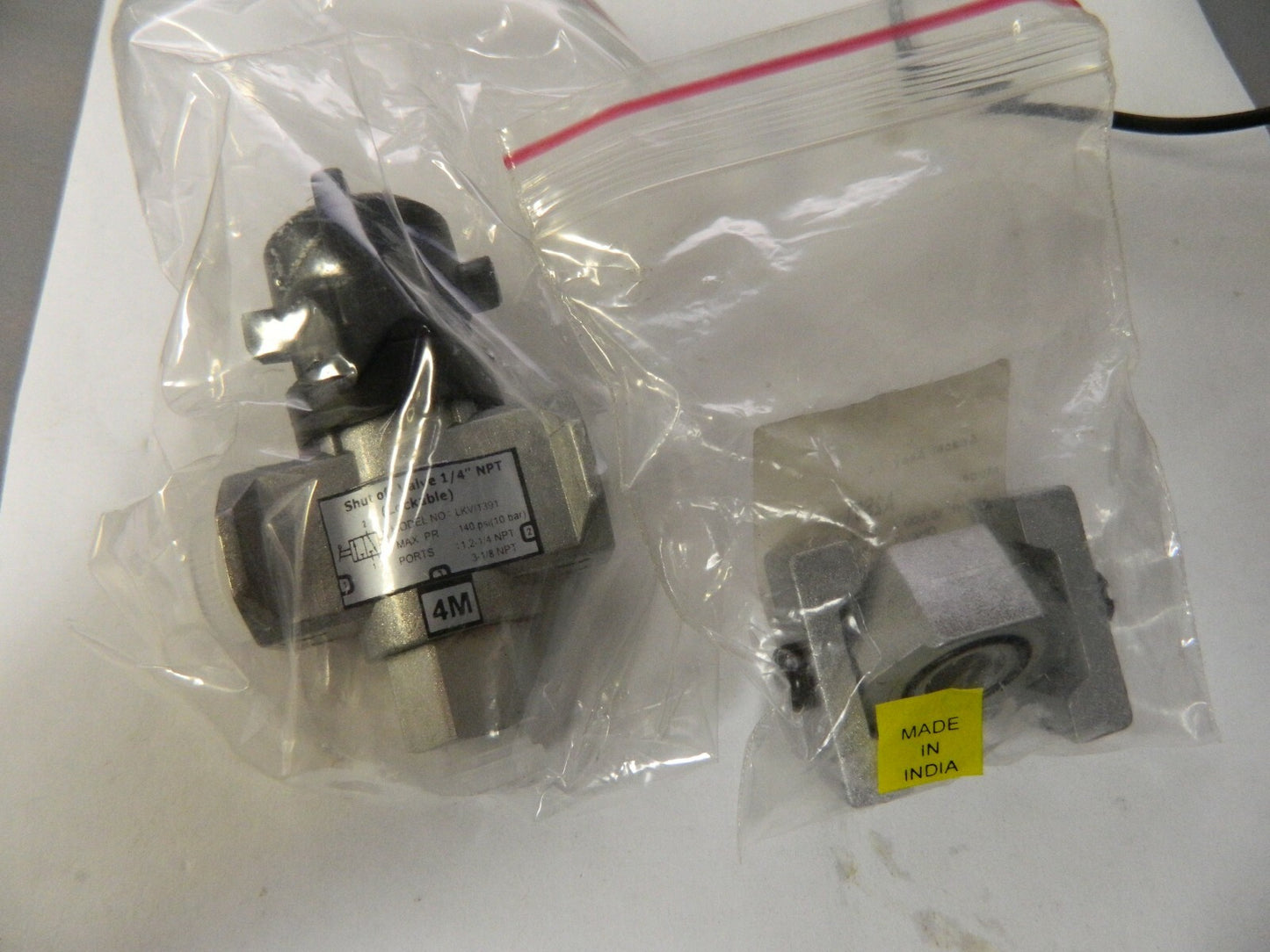 Jupiter Pneumatic  FRL Safety Lockout Valve &amp; Spacer Block Kit 2210002560JP