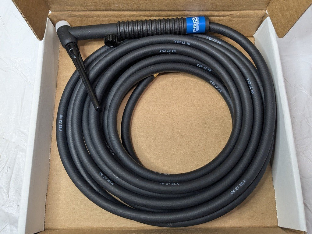 PRO-SOURCE Air Cooled TIG Welding Torch Kit 150A 25Ft Rubber Outfit 17F-25-R