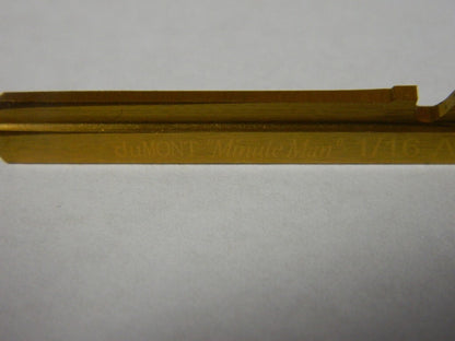 DUMONT MINUTE MAN 1/16 Keyway Width, Style A, Keyway Broach