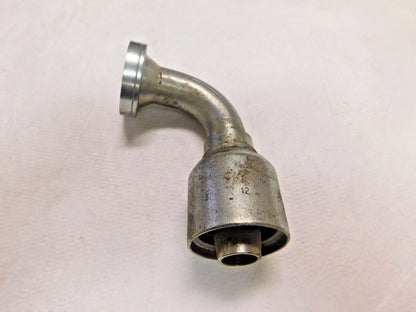 Parker Hose Adapter 3/4" Hose x 3/4" SAE Code 62 Flange Head 90º L16N7