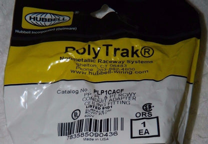 Hubbell Kellems 3.9" Long x 2.29" Wide x 3.31" H Raceway Fitting 11Pk PLP1CACF