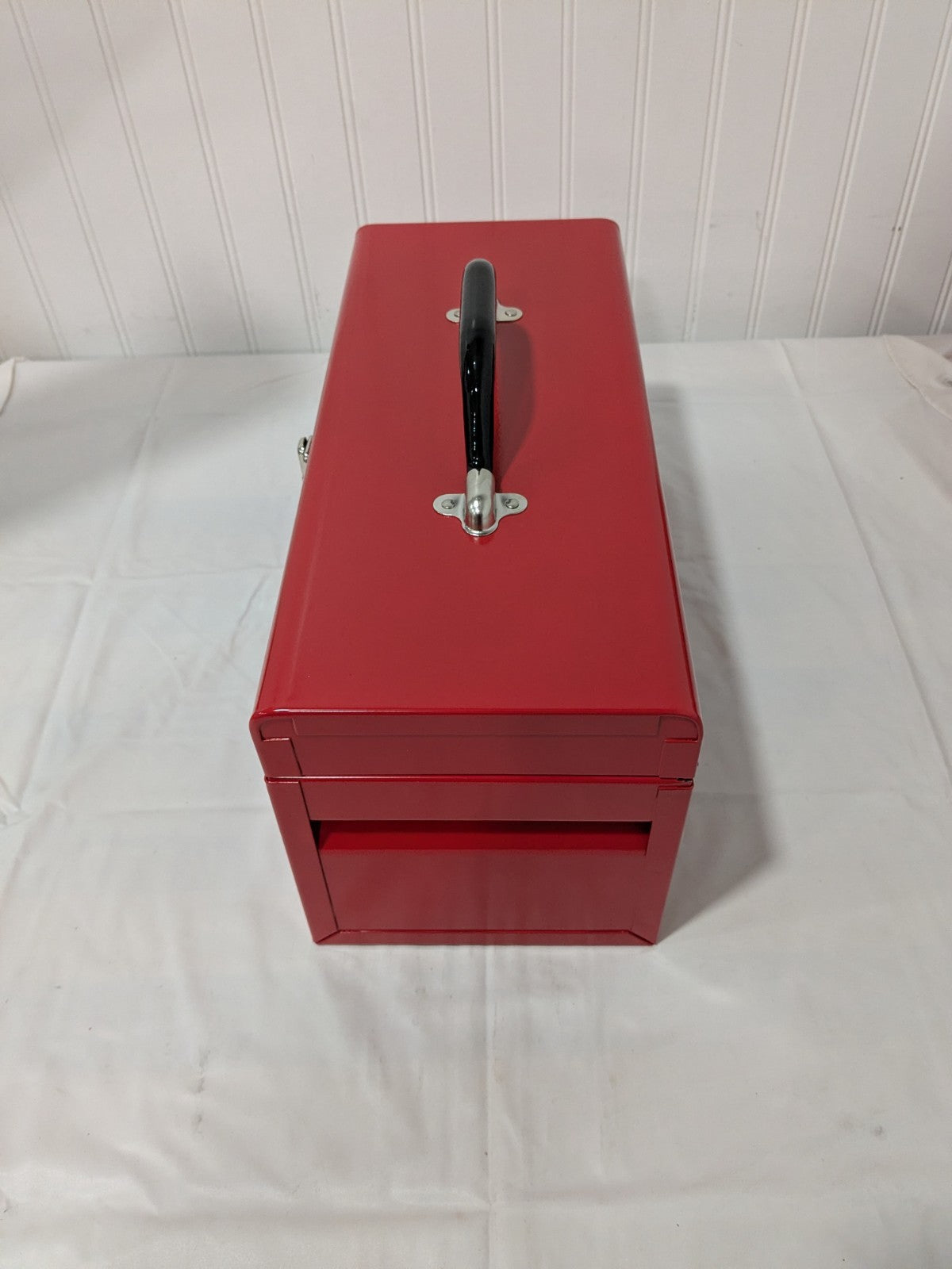 Proto Steel Tool Box: 1 Drawer, 1 Compartment 14" W x 6-1/2" D x 6&quo