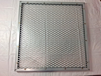 PrecisionAire 20X20X1 METAL PAD UNI-FRAMES QTY6 60055.012020