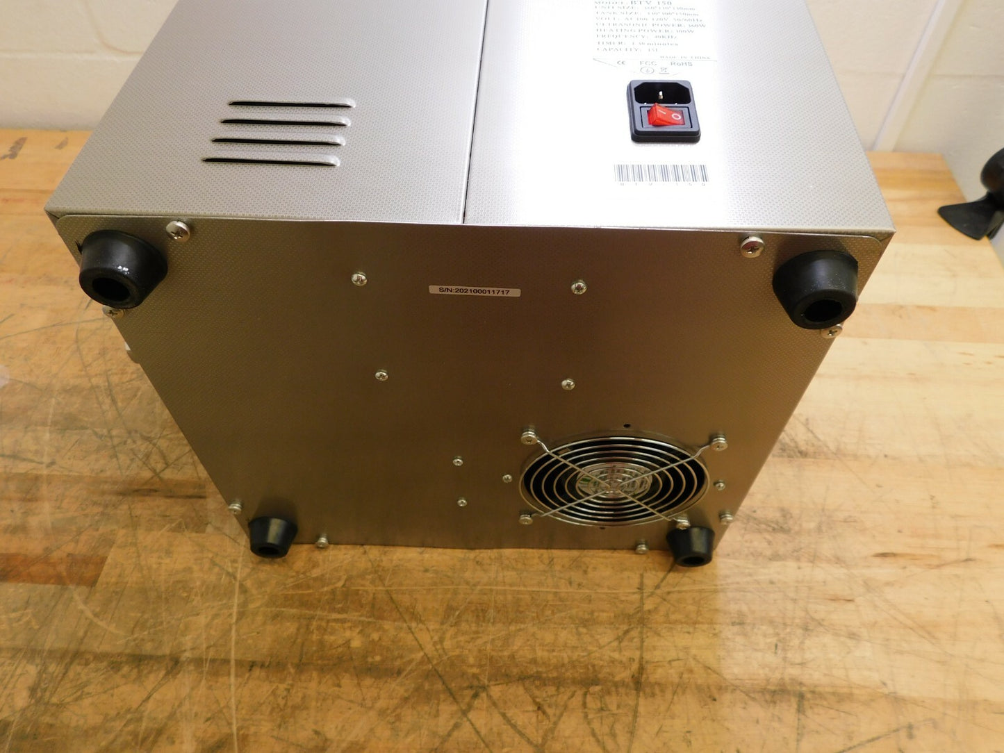 Graymills 4 Gal Bench Top Water-Based Ultrasonic Cleaner BTV-150