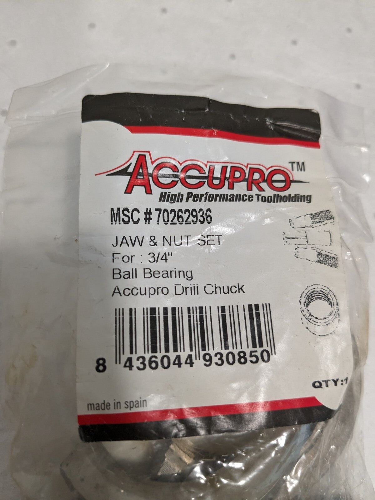ACCUPRO Drill Chuck Jaw & Nut Unit ACB1956000000