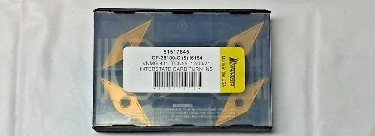 Interstate Carbide Turning Insert VNMG431 TCN55 Qty 5 51517845