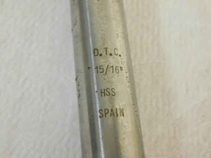 D.T.C Machine Expansion Reamer HSS 15/16" Diam x 3/4" SD x 10" OAL 8FL 72470602