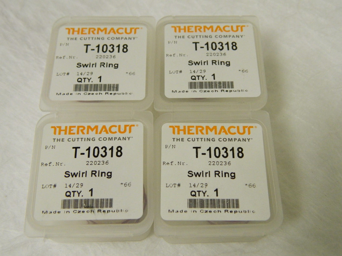 Thermacut Pack of 4 Swirl Ring HySpeed® 200A  #T-10318
