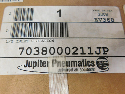 Jupiter Pneumatic 2 Port 3/8" Inlet 1/2" Outlet Manifold 84470954