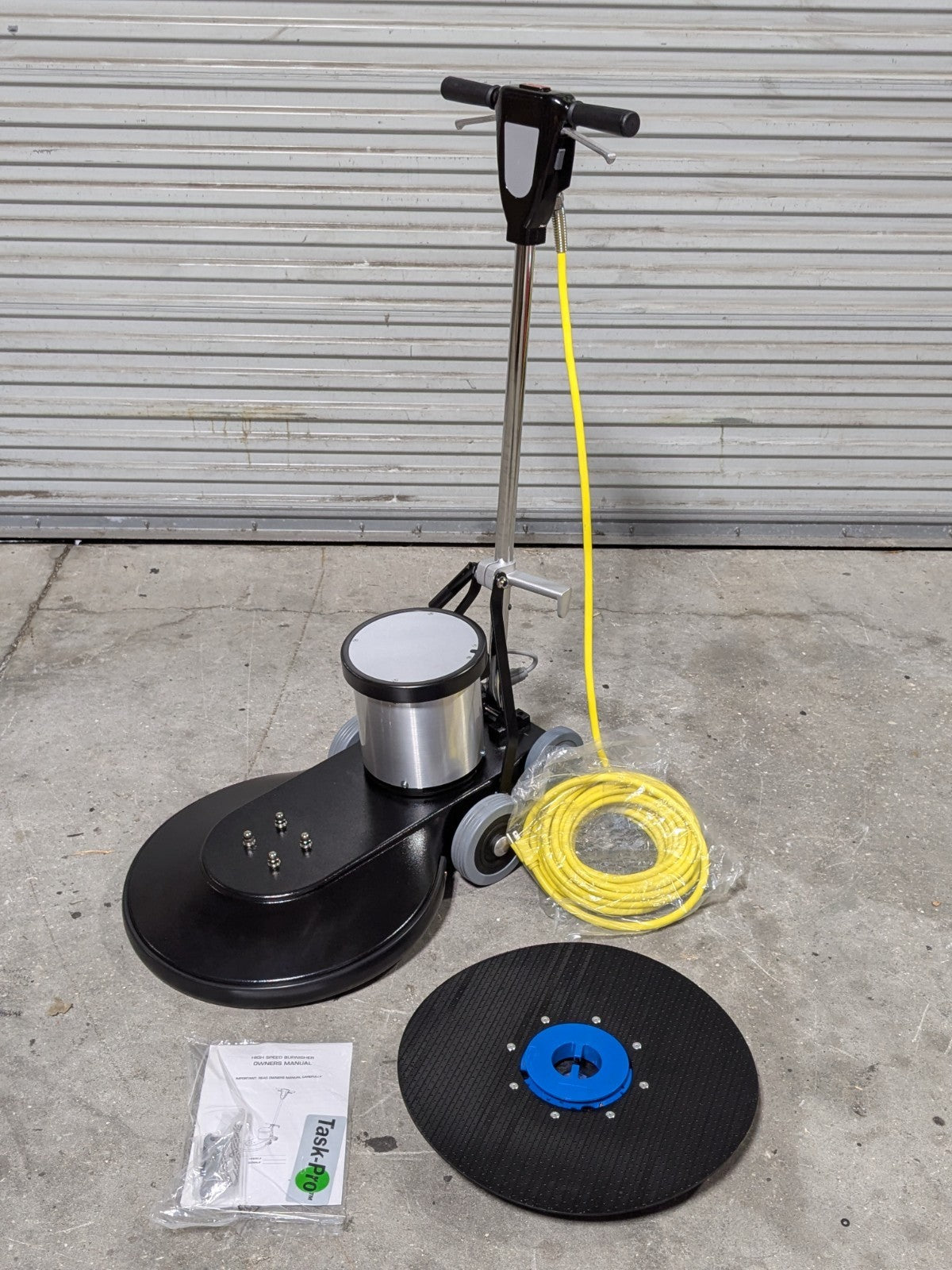 Task Pro 20" High Speed Electric Floor Burnisher 1.5 HP 1500 RPM 120v TP1500