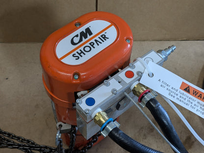 CM ShopAir Air-Powered Chain Hoist 300 Lb. Cap 10 Ft. Max. Lift PARTS / REPAIR