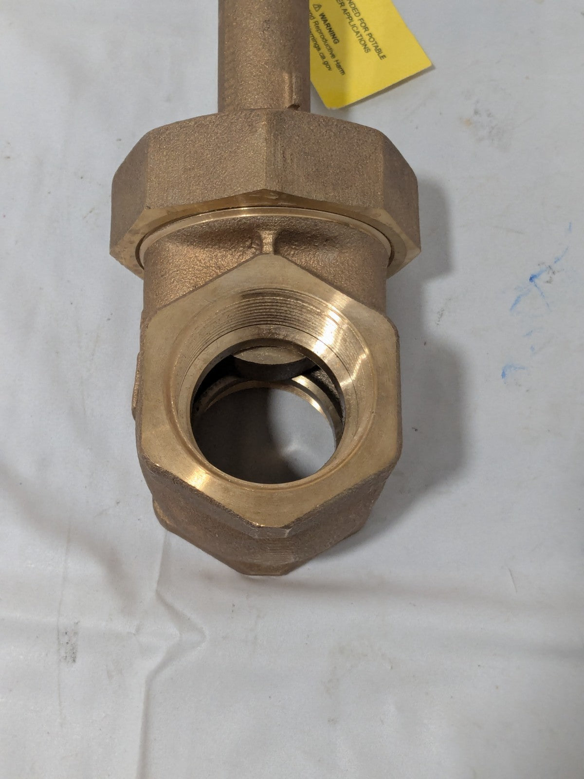 Milwaukee Gate Valve: Gate, 1-1/2" Pipe, Threaded (NPT), Bronze 1151-112