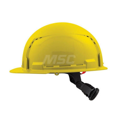 Milwaukee Hard Hat: Construction, Front Brim, Class C, 6-Point Qty 5 48-73-1222
