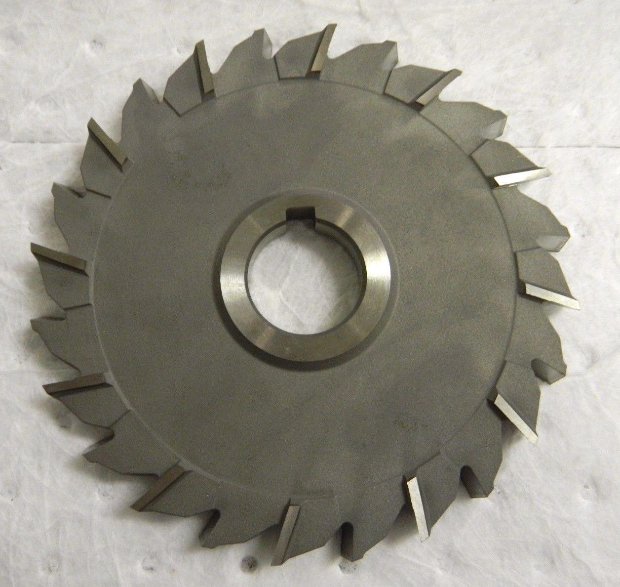 Dolfamex HSS Staggered Teeth Side Milling Cutter 6"x1/2"x1-1/4"  5-709-605