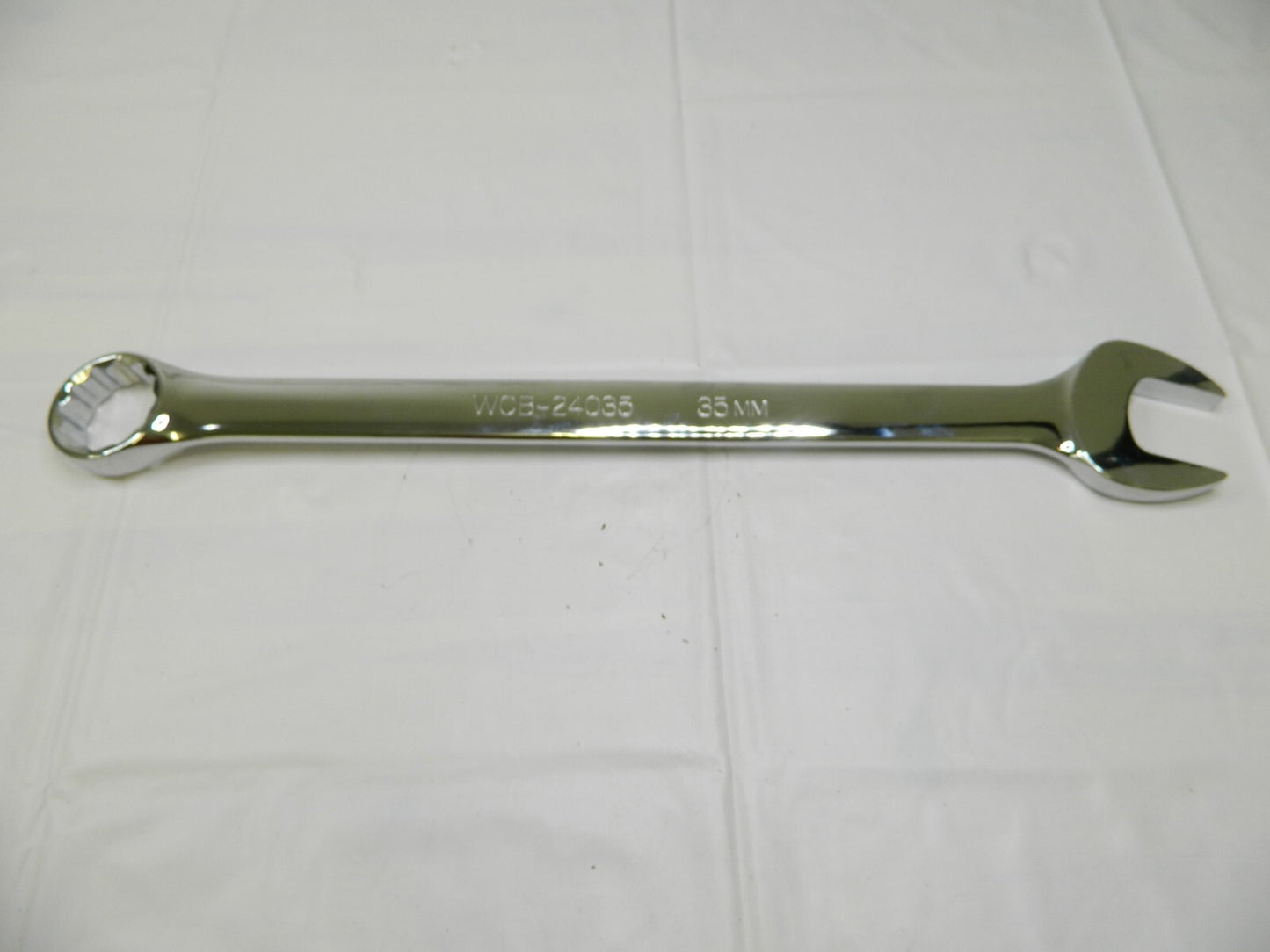 TEKTON Combination Wrench: Chrome, Chrome-Plated WCB24035