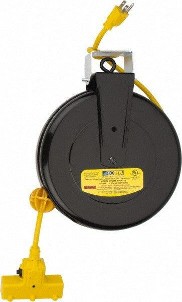 Proreel Cord &amp; Cable Reel Outlet End 14 AWG 30Ft Long 5000M-30GF-CB