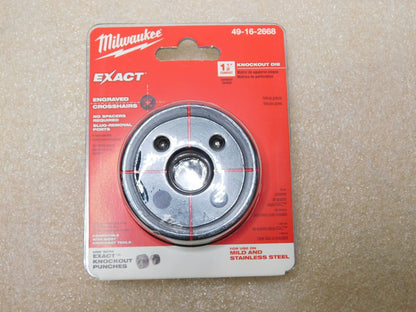Milwaukee EXACT Knockout Die 1-1/2" Conduit for Mild/Stainless Steel 49-16-