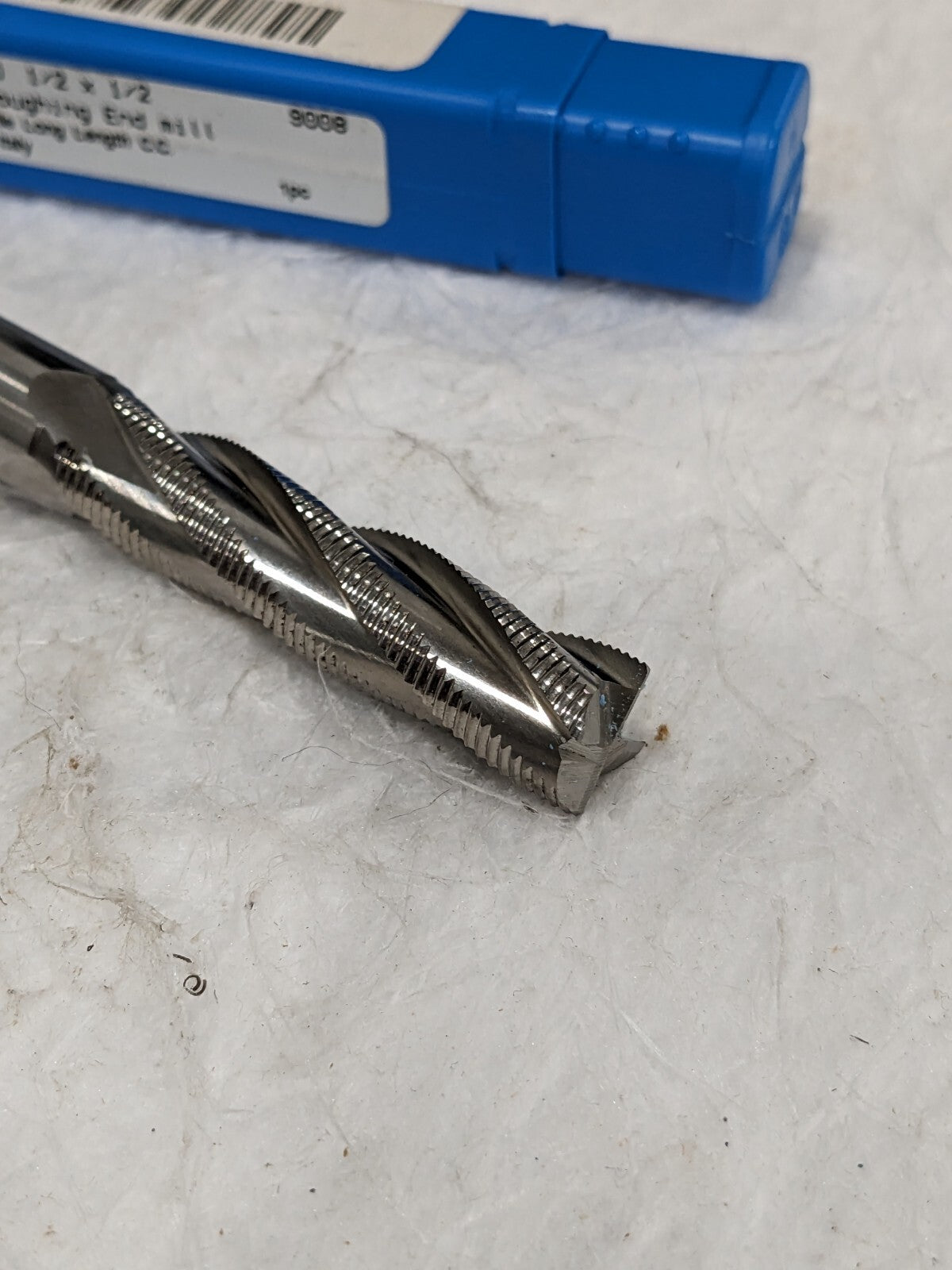 UNION BUTTERFIELD Roughing &amp; Finishing End Mill: 1/2" Dia, 4 Flutes 521
