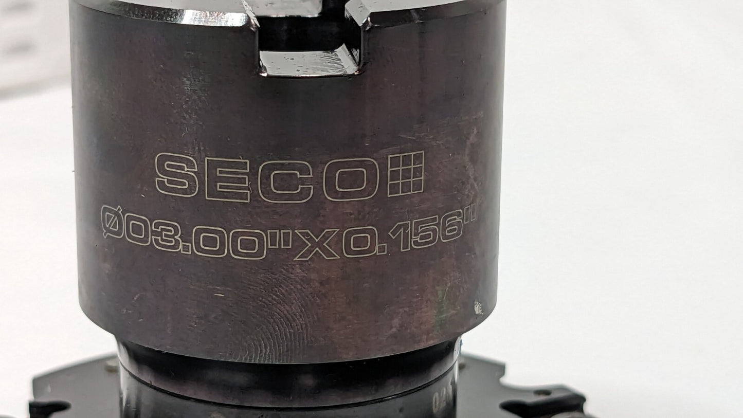 Seco Indexable Slotting Cutter RH 3" Cutter Dia R335.19-03.00-0.15-5 02881184