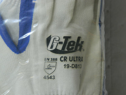 G-Tek Latex Coated Cut Resistant Glove Size S(7) ANSI Cut Lvl 4 Qty 12 19-D813/S