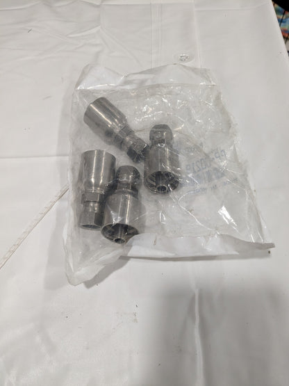 PARKER Hydraulic Hose Straight Female JIC 37 ° Swivel Fitting: Qty 4 PP-00219