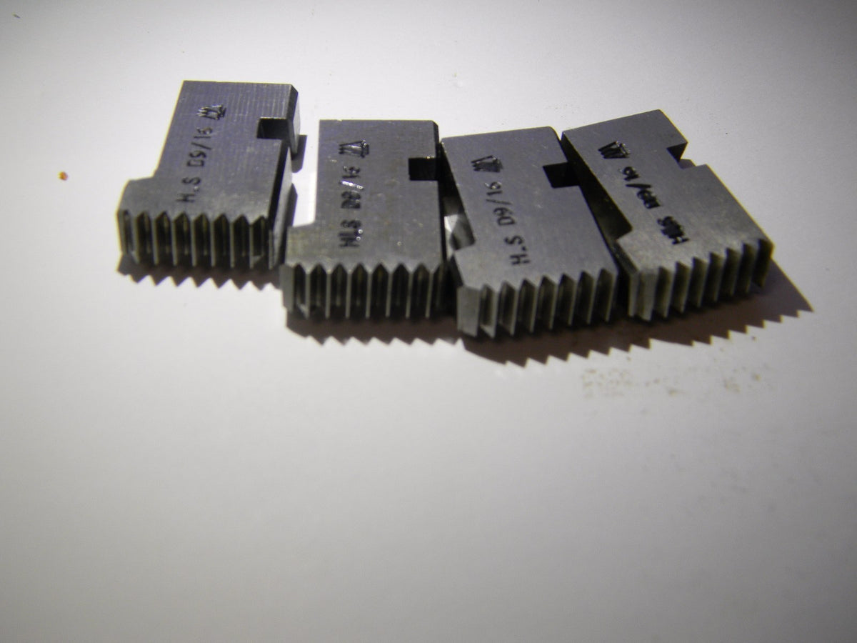 Shaviv GG2U03612013-P 9/16" - 12 HSS Thread Chasers RH UNC D 1-1/4" 4P